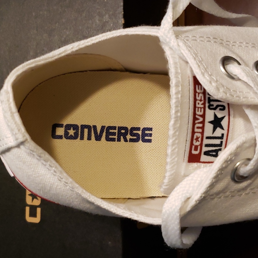 Men's Converse All Star Ox Optical White - Picture 7 of 9